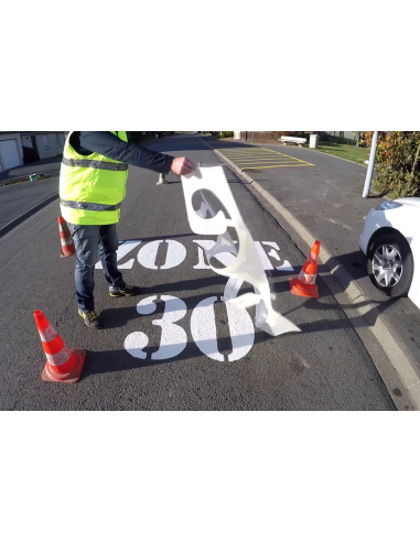 Apply SHV numbers stickers