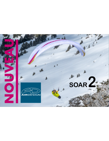 Paraglider SOAR 2 S | 3.52 kg (72-92 kg)
