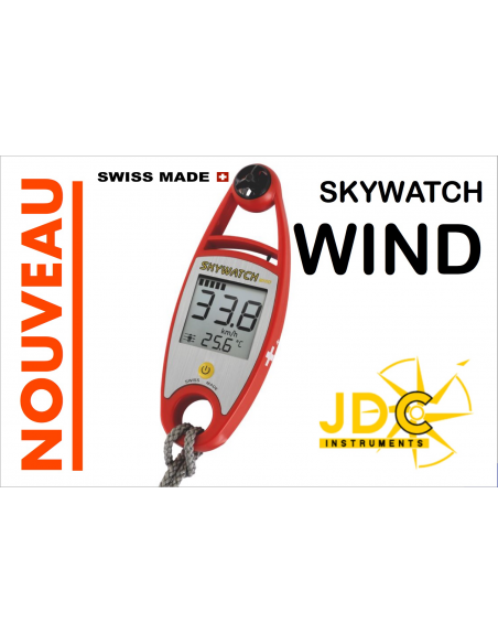 Anemometer SKYWATCH WIND | 34 g, red
