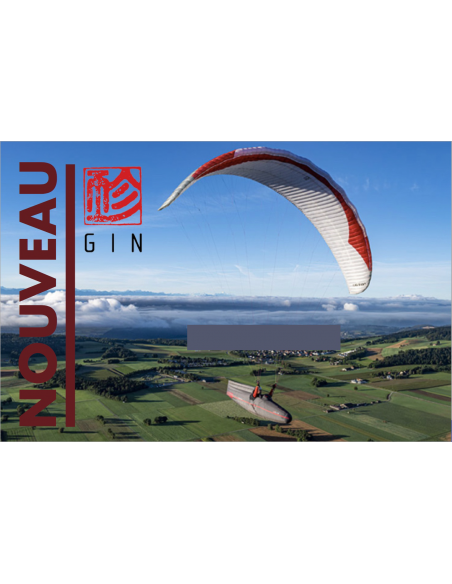 Paraglider GTO 3 XS | 4.1 kg (75-85 kg)