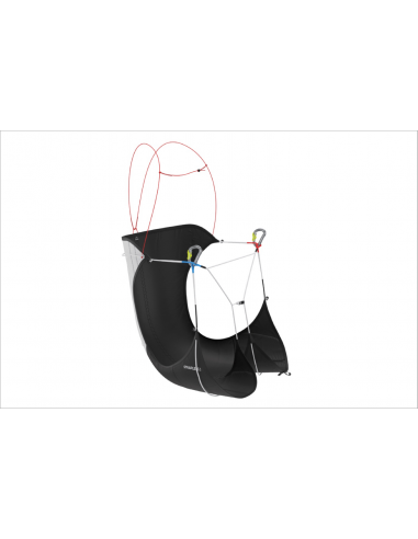 Gurtzeug STRAPLESS 3, Einheitsgröße M | 225 g