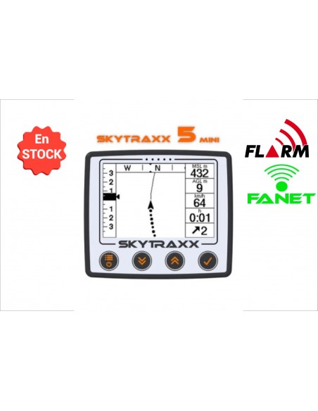 Fluginstrument SKYTRAXX 5 MINI FANET+FLARM Swiss