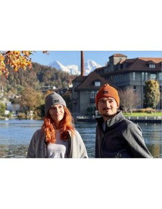 KNITTED BEANIE Rust | one size 2