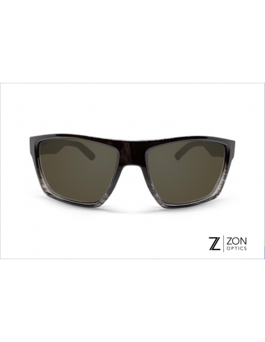 Lunettes SUMMIT noir brillant & verres bruns