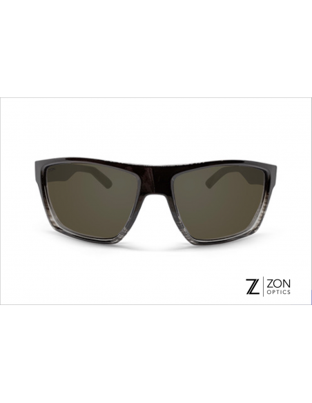 Lunettes SUMMIT noir brillant & verres bruns