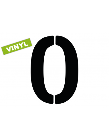 SHV Nummer 0 "SLICE" VINYL | 40 cm schwarz