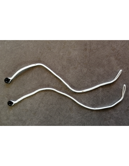 Brake stop extension with low friction ring | pair, Dyneema ø 3 mm 26 cm