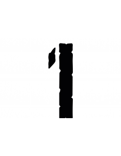 INSIGNIA SHV number 1 CARGO | 40 cm black