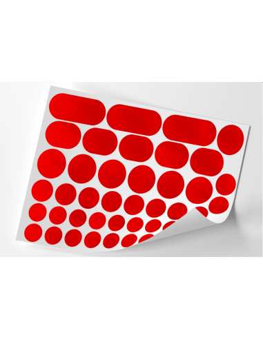 Ripstop PATCH RED | sheet A4 (approx. 30 cm x 21 cm)