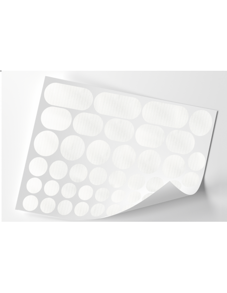 Ripstop WHITE | sheet A4 (approx. 30 cm x 21 cm)