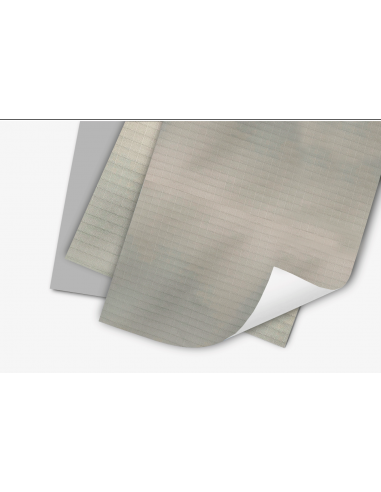 Adhesive Ripstop fabric GREY | A4 sheet (approx. 30 cm x 21 cm)