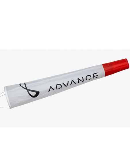 Windsock white/red | 130 cm