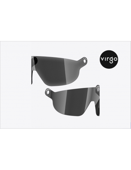 Visor BLACK | for helmet VIRGO