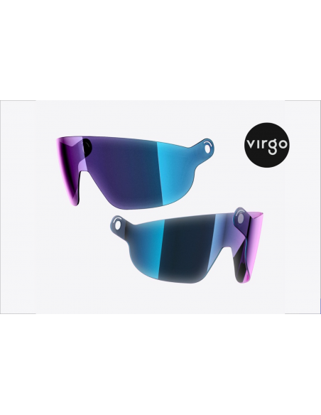 Visor BLUE | for helmet VIRGO