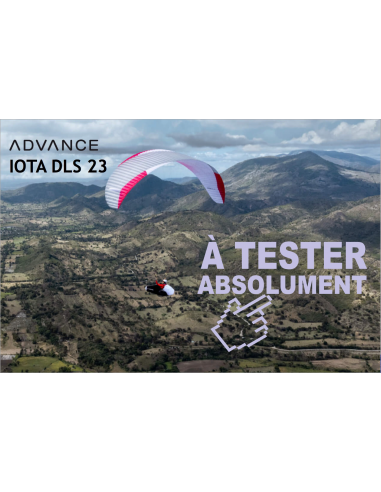 Paraglider IOTA DLS 23 Demo | 4.1 kg (70-88 kg)